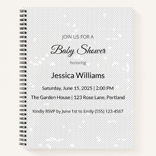 Modern Digital & Custom Writing Pads Notizblock (Vorderseite)