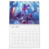 Modern Dino Days – A Year of Prehistoric Whimsy Kalender (Mär 2026)