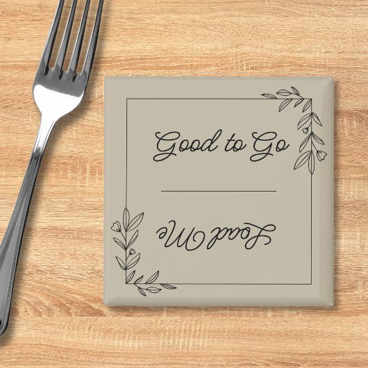 Modern Dishwasher Indicator Magnet