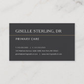 Modern Doctor Office Appointment Reminder Visitenkarte (Vorderseite)