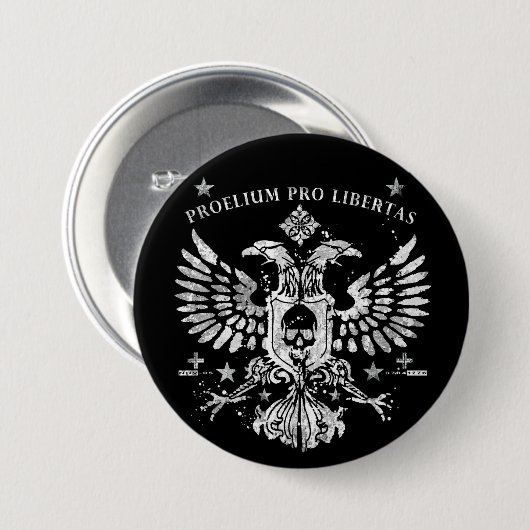 Modern Double Head Eagle Button (Vorne & Hinten)