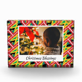 Modern DUAL JAMAICA GRENADA Weihnachtskeepake Fotoblock (Vorderseite)