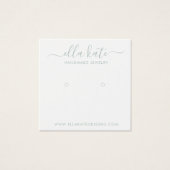 Modern Earring Display Card (Vorderseite)