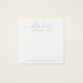 Modern Earring Display Card