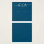 Modern Earring Display Card (Vorne & Hinten)