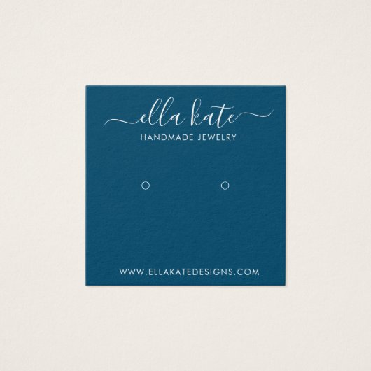 Modern Earring Display Card (Vorderseite)