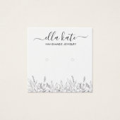 Modern Earring Display Card (Vorderseite)