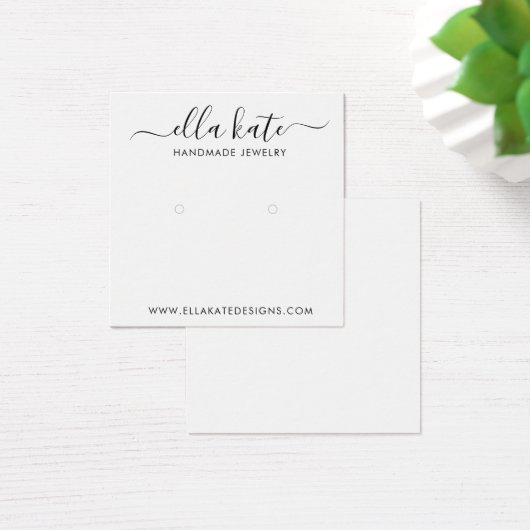 Modern Earring Display Card (Schreibtisch)