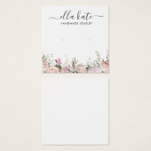 Modern Earring Display Card (Vorne & Hinten)