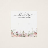 Modern Earring Display Card (Vorderseite)