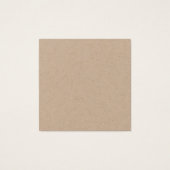 Modern Earring Display Card (Rückseite)