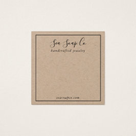 Modern Earring Display Card