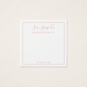 Modern Earring Display Card (Vorderseite)