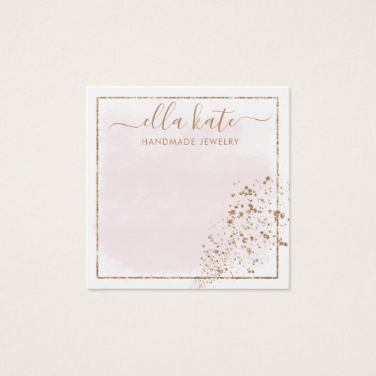 Modern Earring Display Card (Vorderseite)