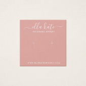 Modern Earring Display Card (Vorderseite)
