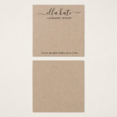 Modern Earring Display Card (Vorne & Hinten)