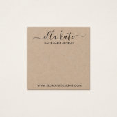 Modern Earring Display Card (Vorderseite)