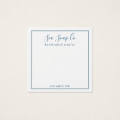 Modern Earring Display Card (Vorderseite)