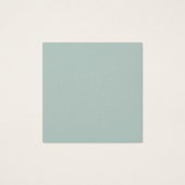 Modern Earring Display Card (Rückseite)