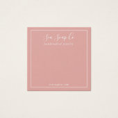 Modern Earring Display Card (Vorderseite)