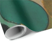 Modern Earthy Abstract  Geschenkpapier (Rolleneckpunkt)