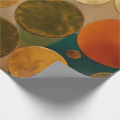 Modern Earthy Abstract  Geschenkpapier (Ecke)