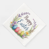 Modern Easter Eggs Beautiful Collection Serviette (Ecke)