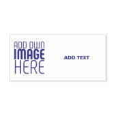 MODERN EDITABLE WHITE IMAGE TEXT TEMPLATE VIOLET PERMASTEMPEL (Design)