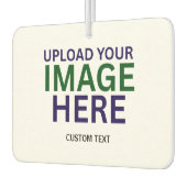 Modern Editable White Minimal Text Design Template Autolufterfrischer (Links)