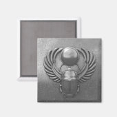 Modern Egyptian Scarab Magnet (Vorderseite/Rückseite)