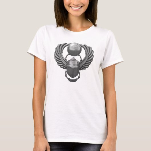 Modern Egyptian Scarab T-Shirt (Vorderseite)