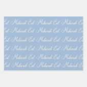 Modern Eid Mubarak Gift Wrapping Paper  Geschenkpapier Set (Vorderseite 3)