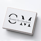 Modern, einfach, beruflich gummistempel