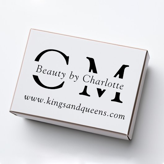 Modern, einfach, beruflich gummistempel