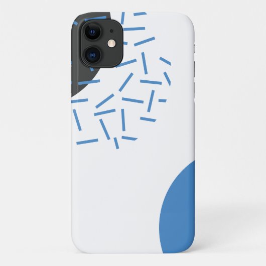 Modern, einfach, cool, abstrakt, grafisch Case-Mate iPhone hülle (Rückseite)