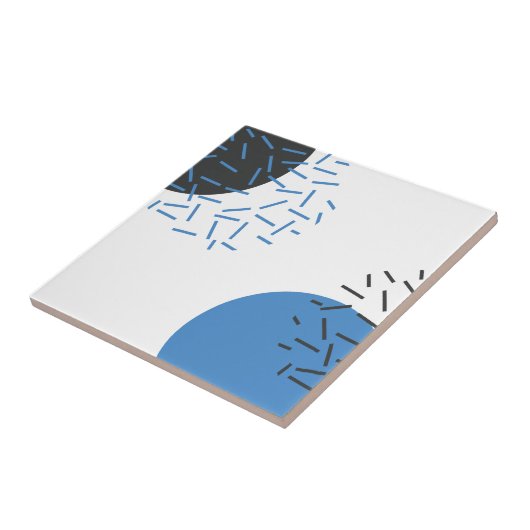 Modern, einfach, cool, abstrakt, grafisch fliese (Seite)