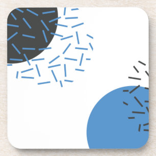 Modern, einfach, cool, abstrakt, grafisch getränkeuntersetzer