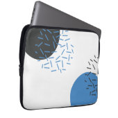Modern, einfach, cool, abstrakt, grafisch laptopschutzhülle (Vorne Rechts)