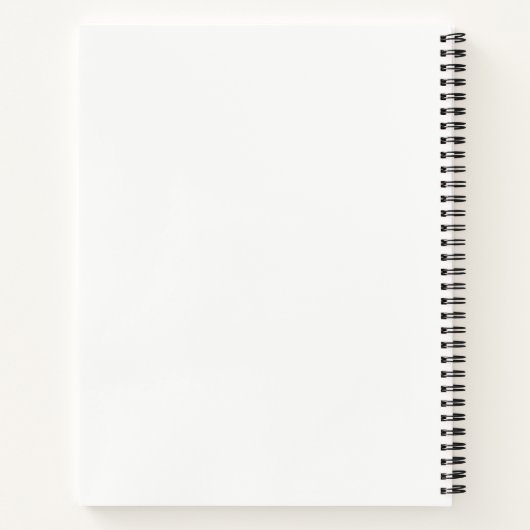 Modern, einfach, cool, abstrakt, grafisch notizblock (Rückseite)