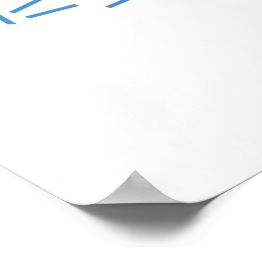 Modern, einfach, cool, abstrakt, grafisch poster (Ecke)