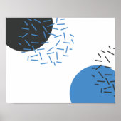 Modern, einfach, cool, abstrakt, grafisch poster (Vorne)