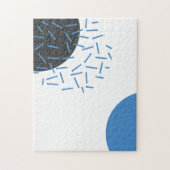 Modern, einfach, cool, abstrakt, grafisch puzzle (Vertikal)