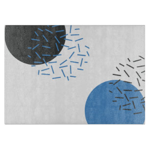 Modern, einfach, cool, abstrakt, grafisch schneidebrett