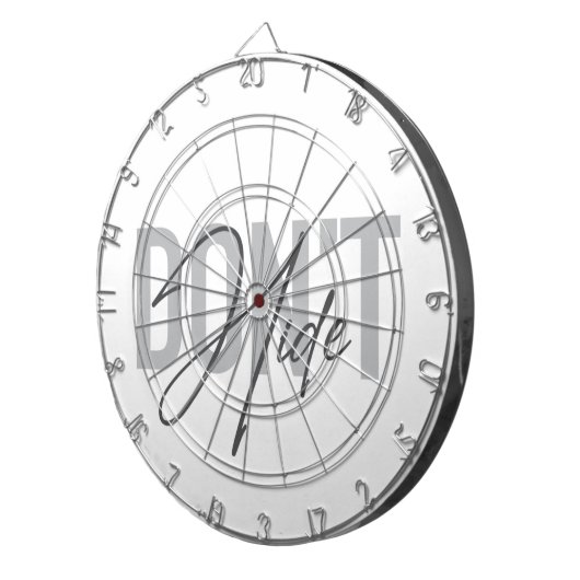 Modern, einfach, cool, urban design Don't Hide Dartscheibe (Vorderseite rechts)