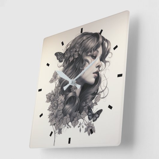 Modern einfach kreieren Sie Ihre Uhr am Platz (Winkel)