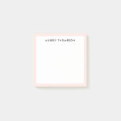 Modern einfach post-it klebezettel (Vorderseite)