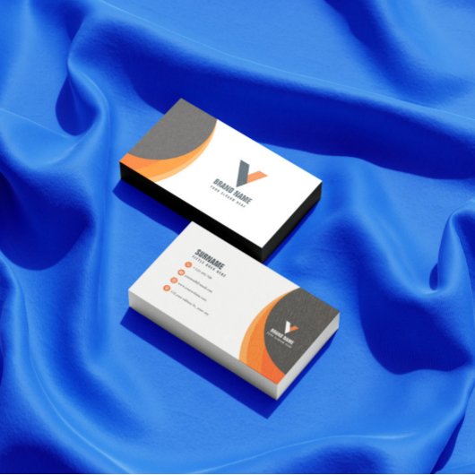 Modern einfach visitenkarte