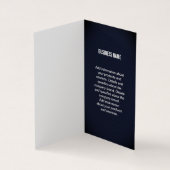 Modern | einfach visitenkarten (Innenseite)