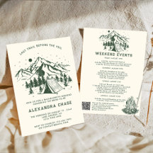 Modern Einfache Cam Bachelorette Itinerary Weekend