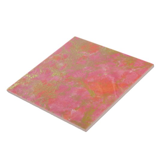Modern Einfache rosa Imitate Marmoreffekt Tile Fliese (Seite)